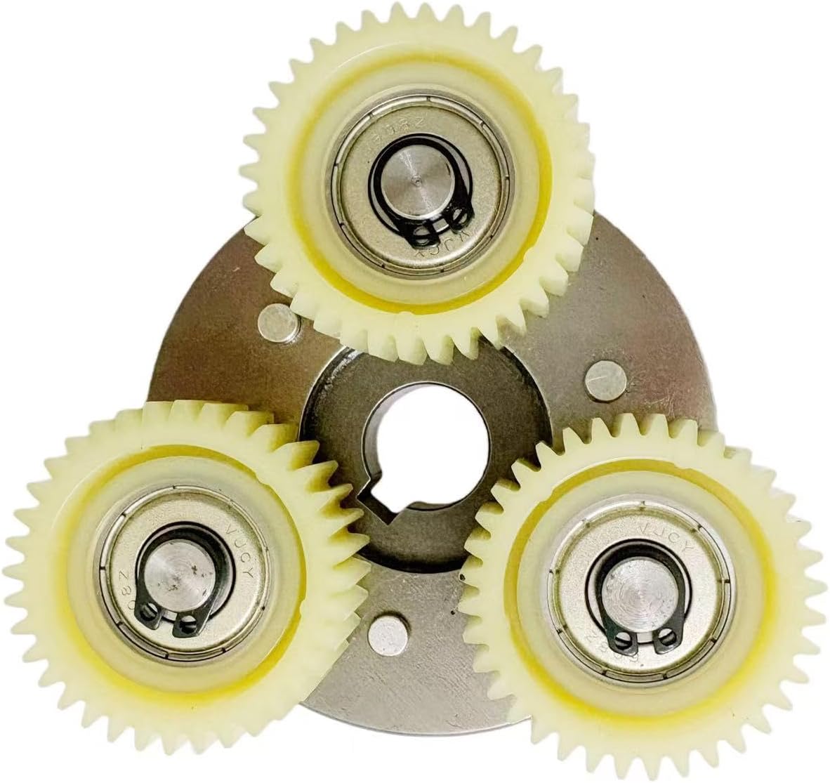 36V-48V Left-Out Electric Bicycle Motor Gear and Clutch Kit – 36-Tooth Silent Nylon Planetary Gears, 250W-500W, Left-Out, Plug-and-Play Repair for Mountain Bikes and Women's Electric Bicycles