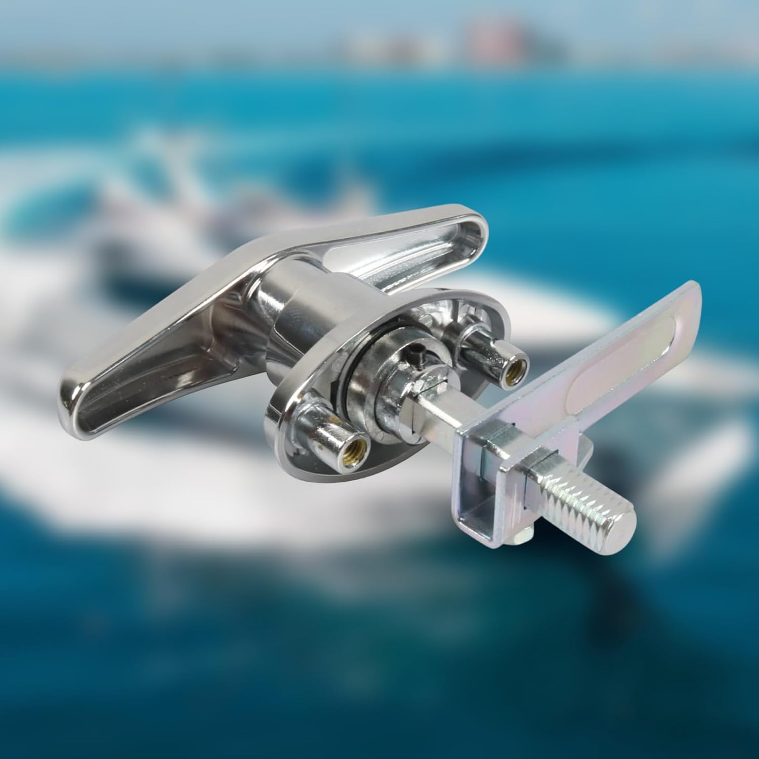 2pcs Heavy Duty T Handle Locks with Keys for Trailers and Marine Applications Powder Coated Hardwareglobal T with Keys