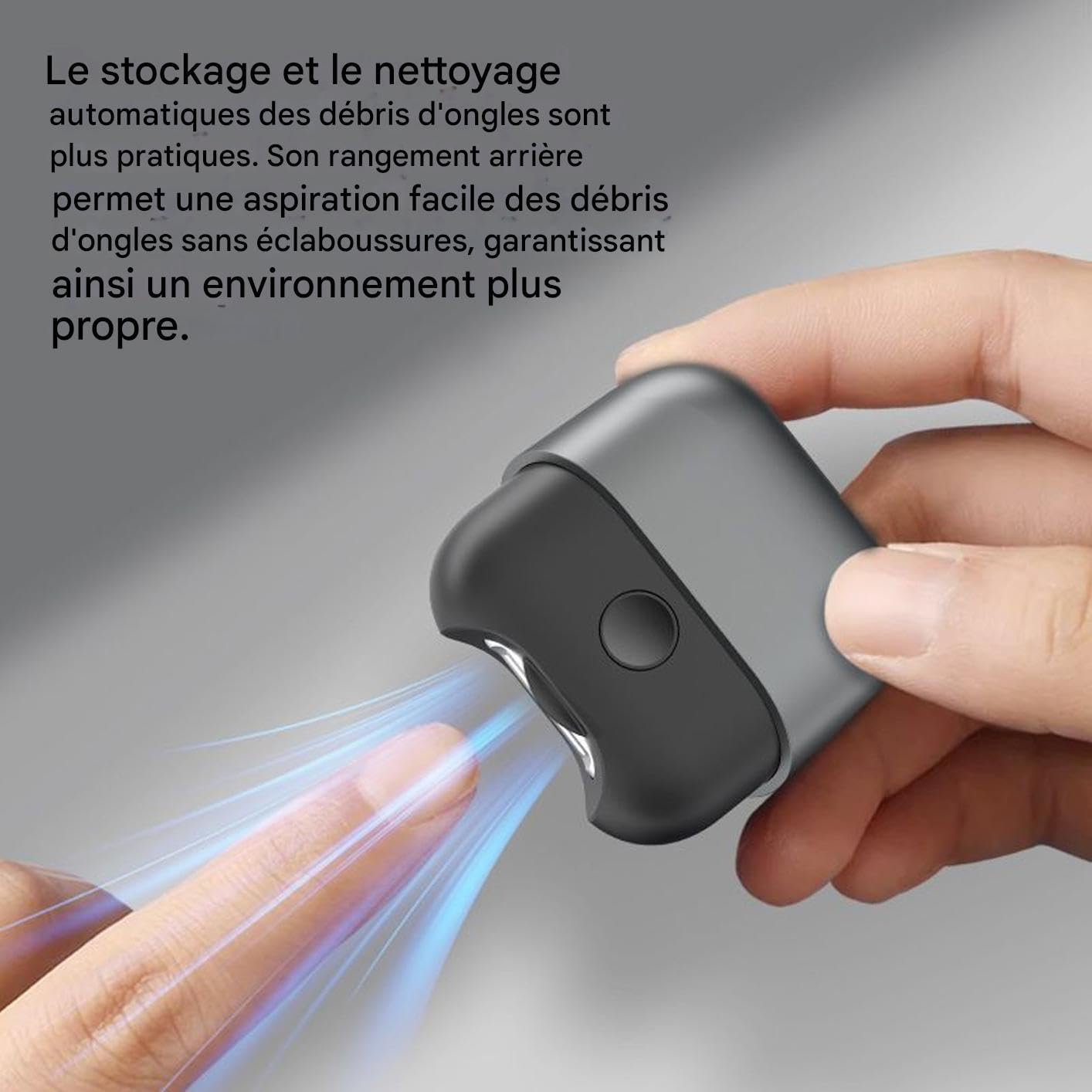 Tagliaunghie Elettrico Automatico Ricaricabile E Senza Filo Con Luce Per