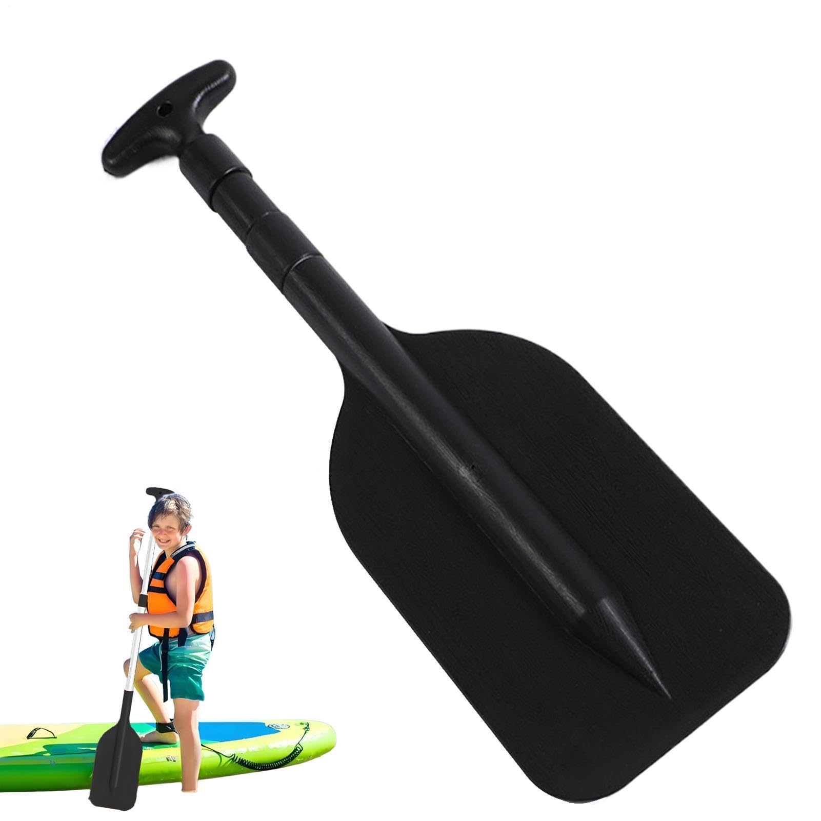 Remo para canoa para niños, remo telescópico | Equipo de aleación de aluminio de agarre antideslizante, uso seguro al aire libre para tubos de río, kayak, remo