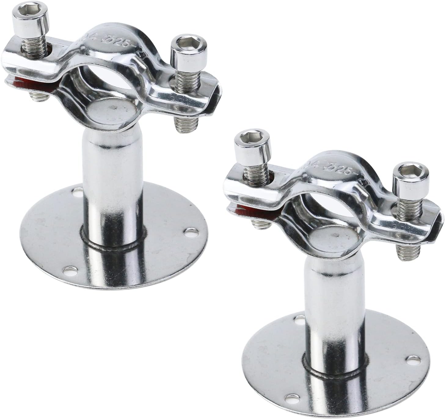 Antrader Wall Mount Ceiling Mount Shower Curtain Closet Rod