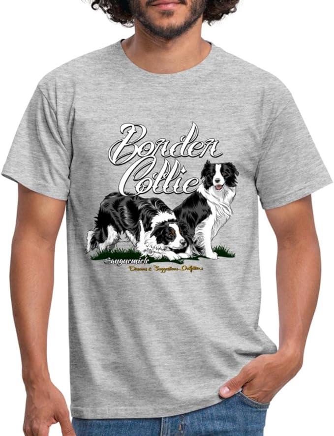 border collie t shirt amazon