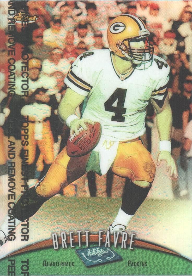 1998 Finest Football Refractor #120 Brett Favre