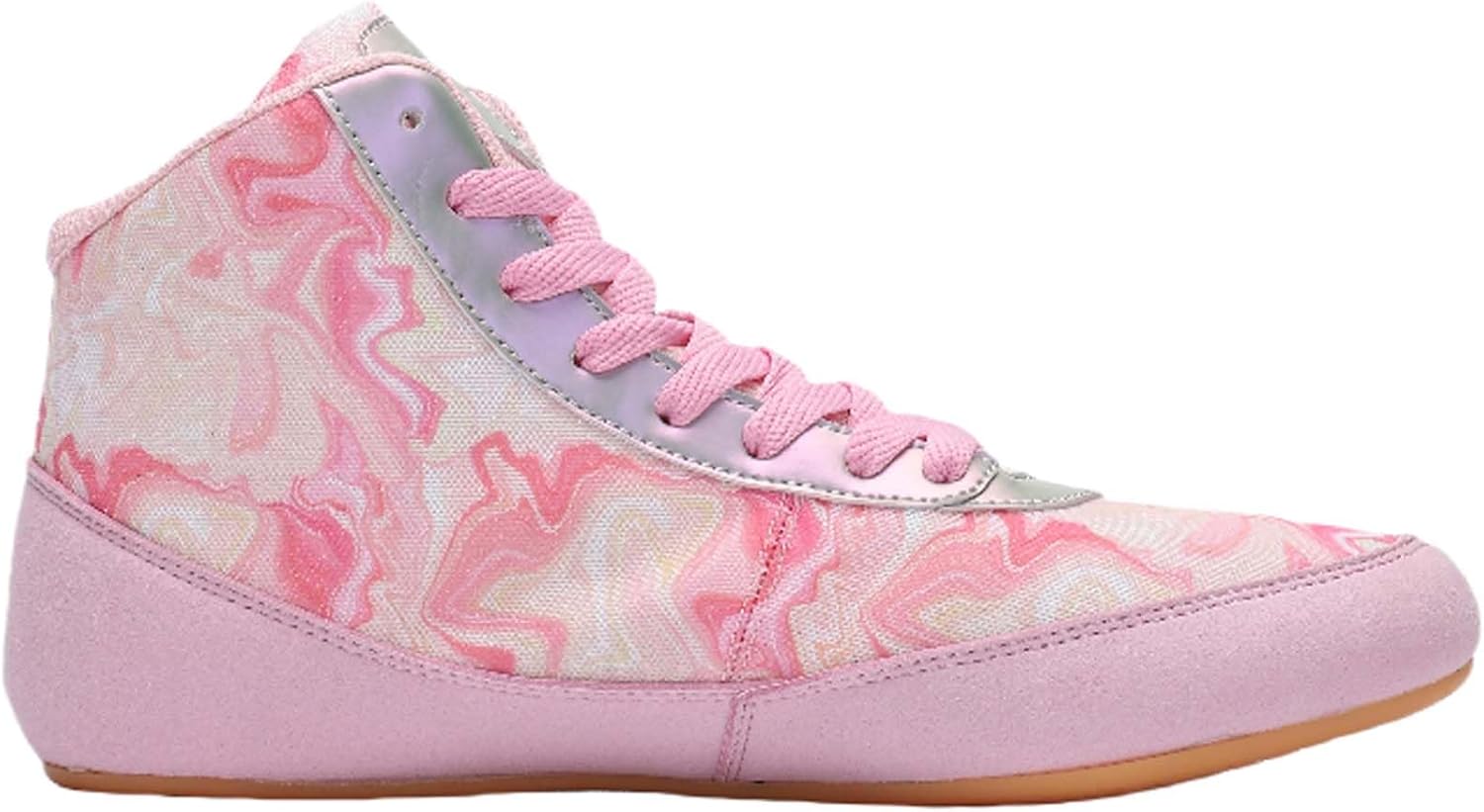 Professional Boxing Shoes Men's Women's Competition Training Wrestling Shoes Lightweight Non-Slip Fighting Shoes High Top Sports Fitness Weightlifting Taekwondo Shoes