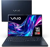 Notebook VAIO FE16 AMD® Ryzen 7-5825U Linux 32GB RAM 512GB SSD 16' IPS WUXGA Antirreflexo - Cinza Grafite