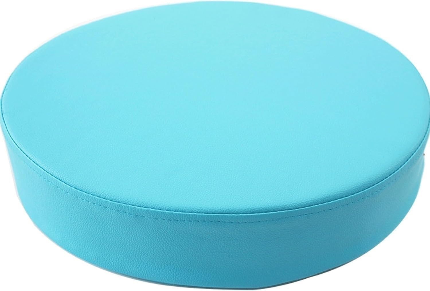 Hoowarm Coussin De Siège Rond, Imperméable Cuir PU Coussin De Chaise, 35/40/45/50cm Extérieur/Interieur Galette De Chaise, Pour Jardin Cuisine, Bureau(Color1,35x5cm/13.8x2in