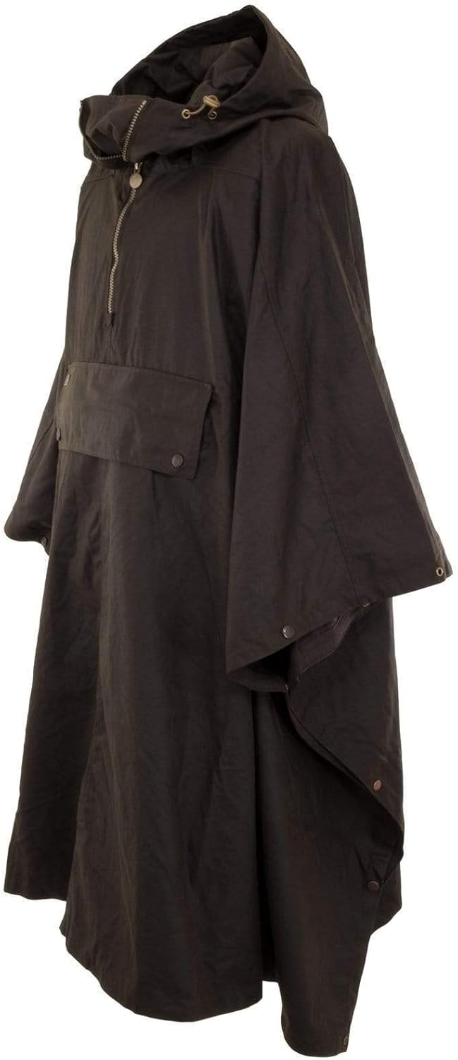 Outback Trading Company mens Cotton Oilskin Poncho - Image 4