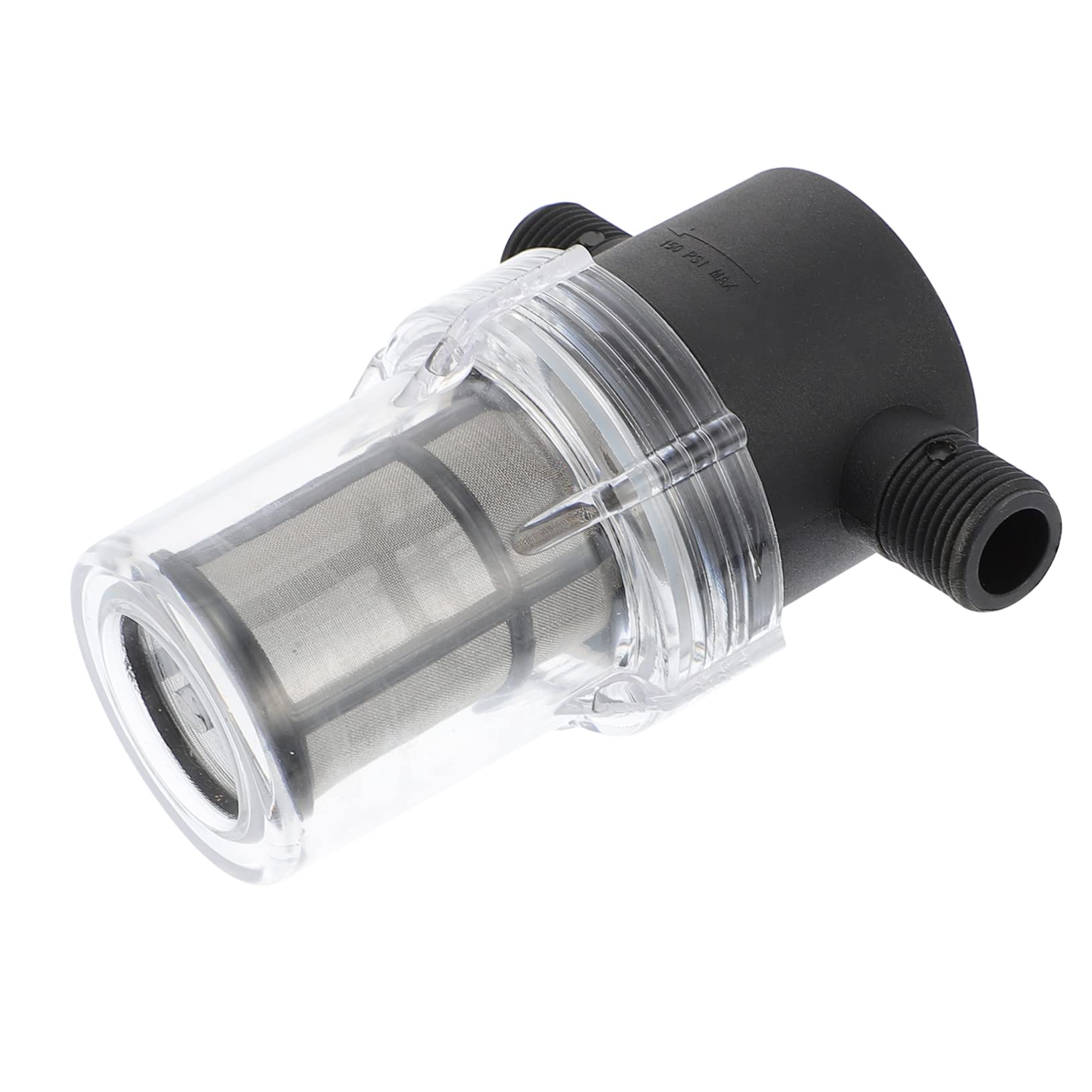 KICHOUSE 1pc Water Pump Filter Pre Pump Water Filter Strainer for Pressure Washer Rustproof High Performance
