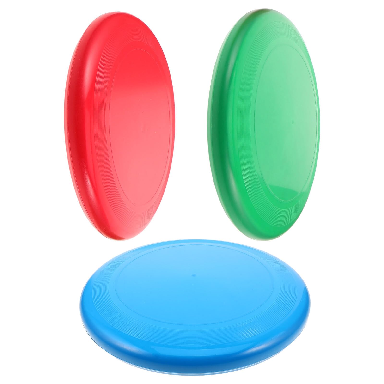 Discos Voladores Portátiles y Ligeros Set de 3 Piezas de Plástico Flexible para Exterior 8