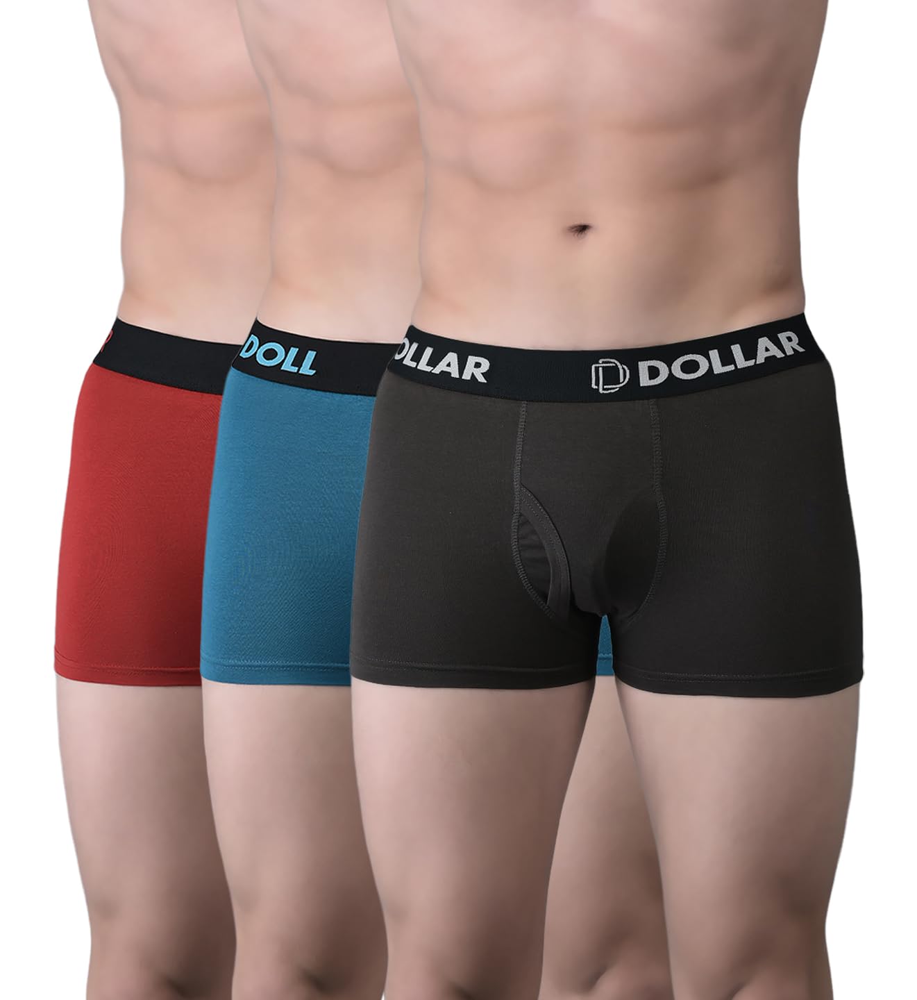 Men's Solid Cotton Trunk (Colour May Vary)-image-47