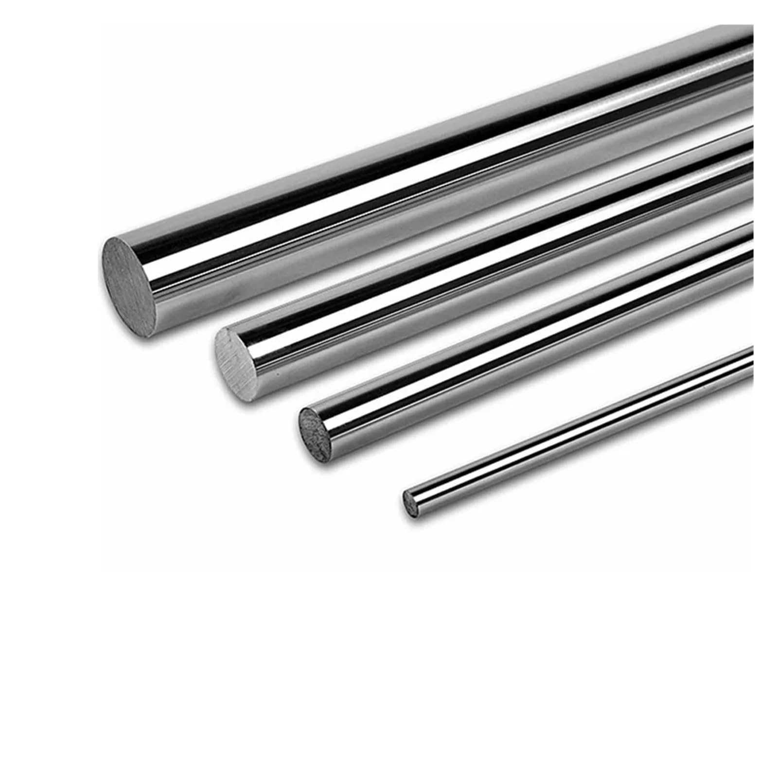 Ejes lineales de Acero Inoxidable, Varilla Redonda rectificada de Acero Inoxidable 316, Eje Lineal, diámetro 2 a 10 mm, Longitud 100 a 500(Diameter 8mm,Length 500mm)