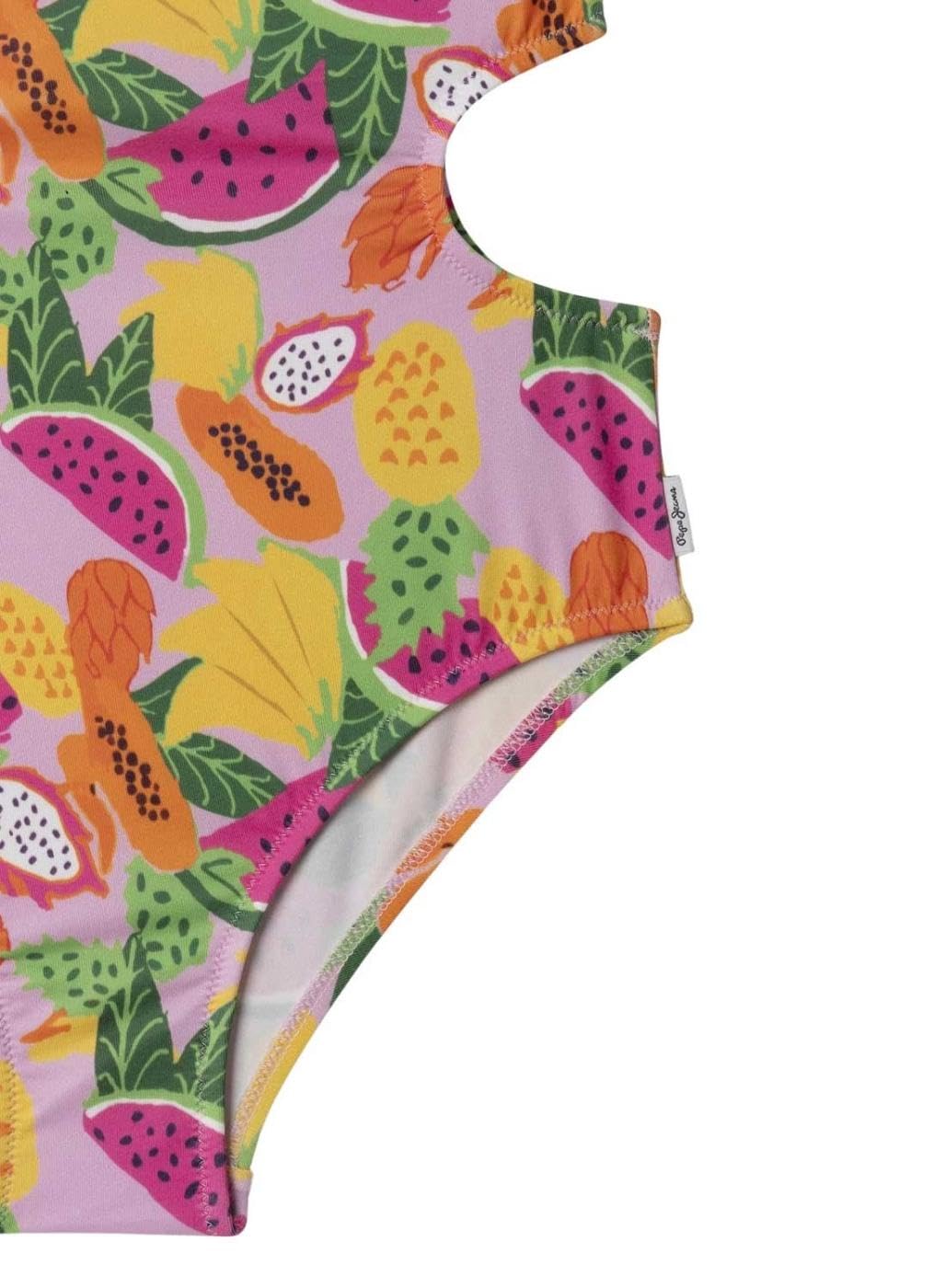 Pepe Jeans Maxi Fruit C.o. Swimsuit Maillot de Bain Fille (Lot de 1)