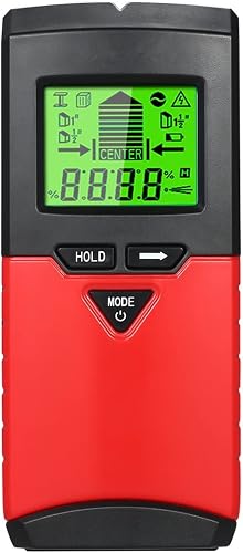 Metal Detector Metal Detector an Upgraded 6-in-1 Wall-Mounted Scanner with 5 scanning Modes and a Digital Level That scans Studs Metal AC Wires Wood and LCD for Detecting Gold Coin Treasure