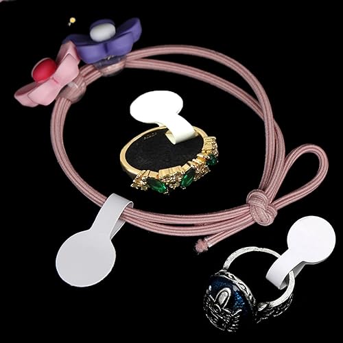 Miniatura 3 de 1000 calcomanías para pequeñas empresas, etiquetas autoadhesivas blancas en blanco para joyas de precio, rectangulares, 1000 unidades