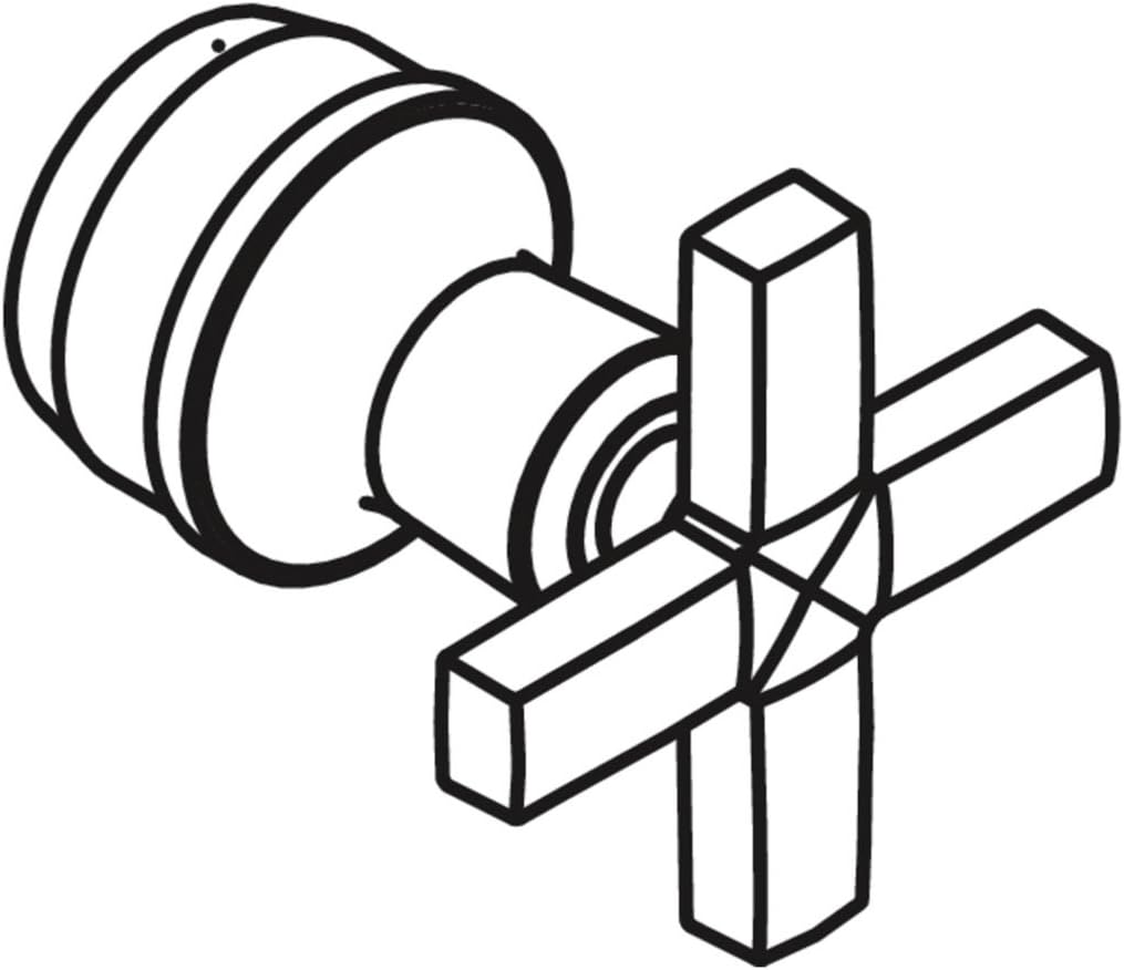 KOHLER 1126780CP Part, Polished Chrome Faucet Handles