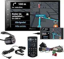 Central Multimídia Pioneer Dmh-a4480bt 6.8" Touch Screen Usb/bt, Cor: multi-colored, Tamanho único