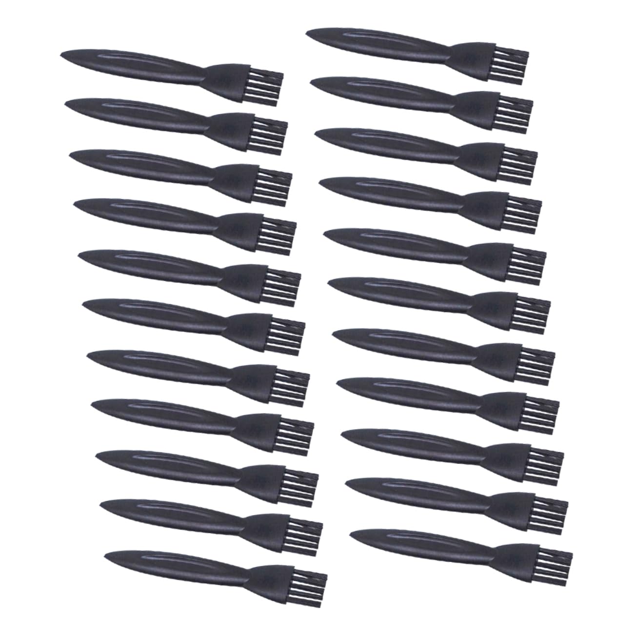 100pcs Shaver Cleaning Brush Compact Small Tool for Razor Clipper Trimmer Maintenance Durable Non-shedding Material Lightweight Easy to Grip for Daily Use