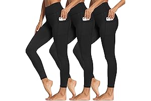3 Packs Leggings with Pockets for Women: Workout Yoga Pants That Elevate Your Fitness Regimen