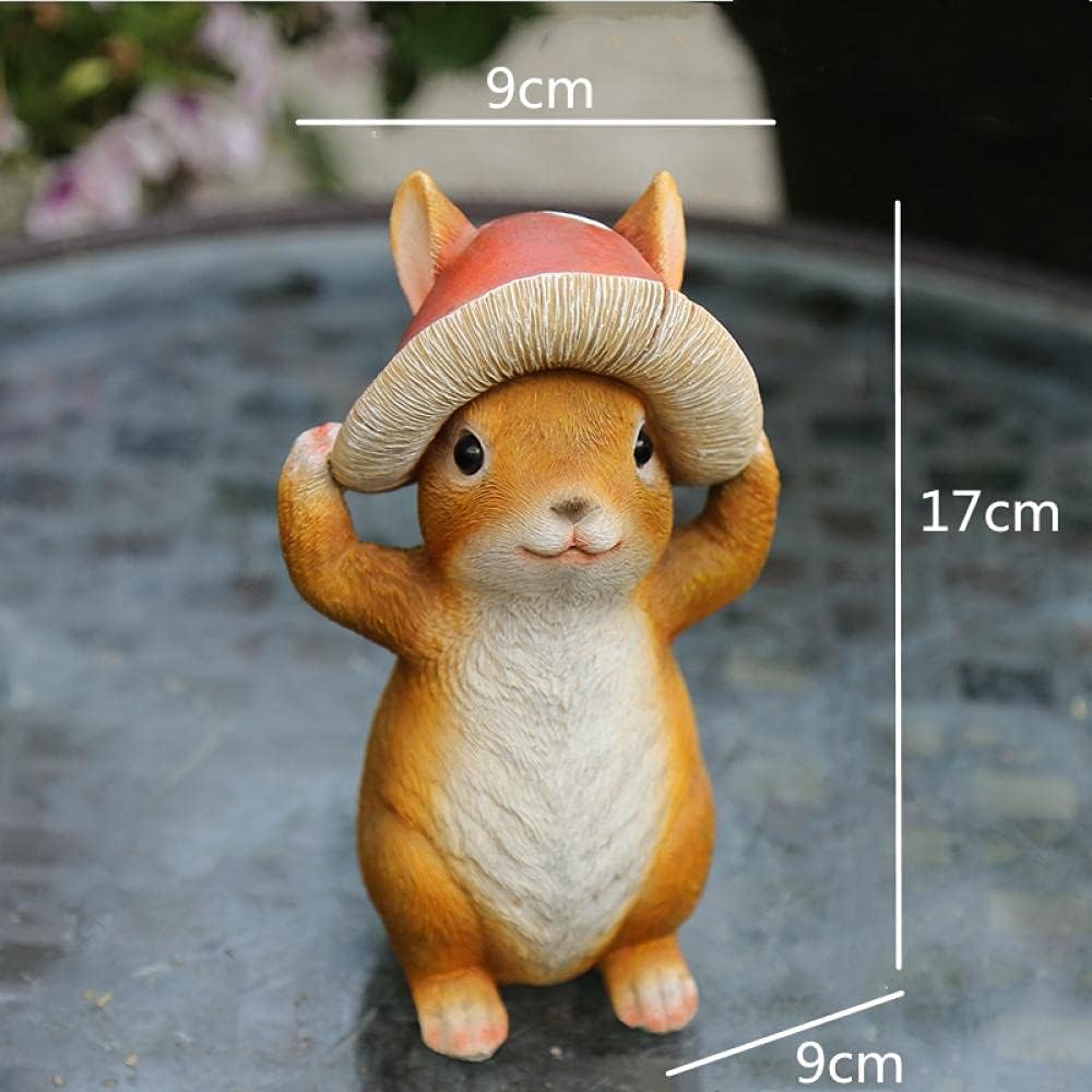 Sculpture Bust Handmade Animal Resin Crafts Rabbit Decoration Ornaments