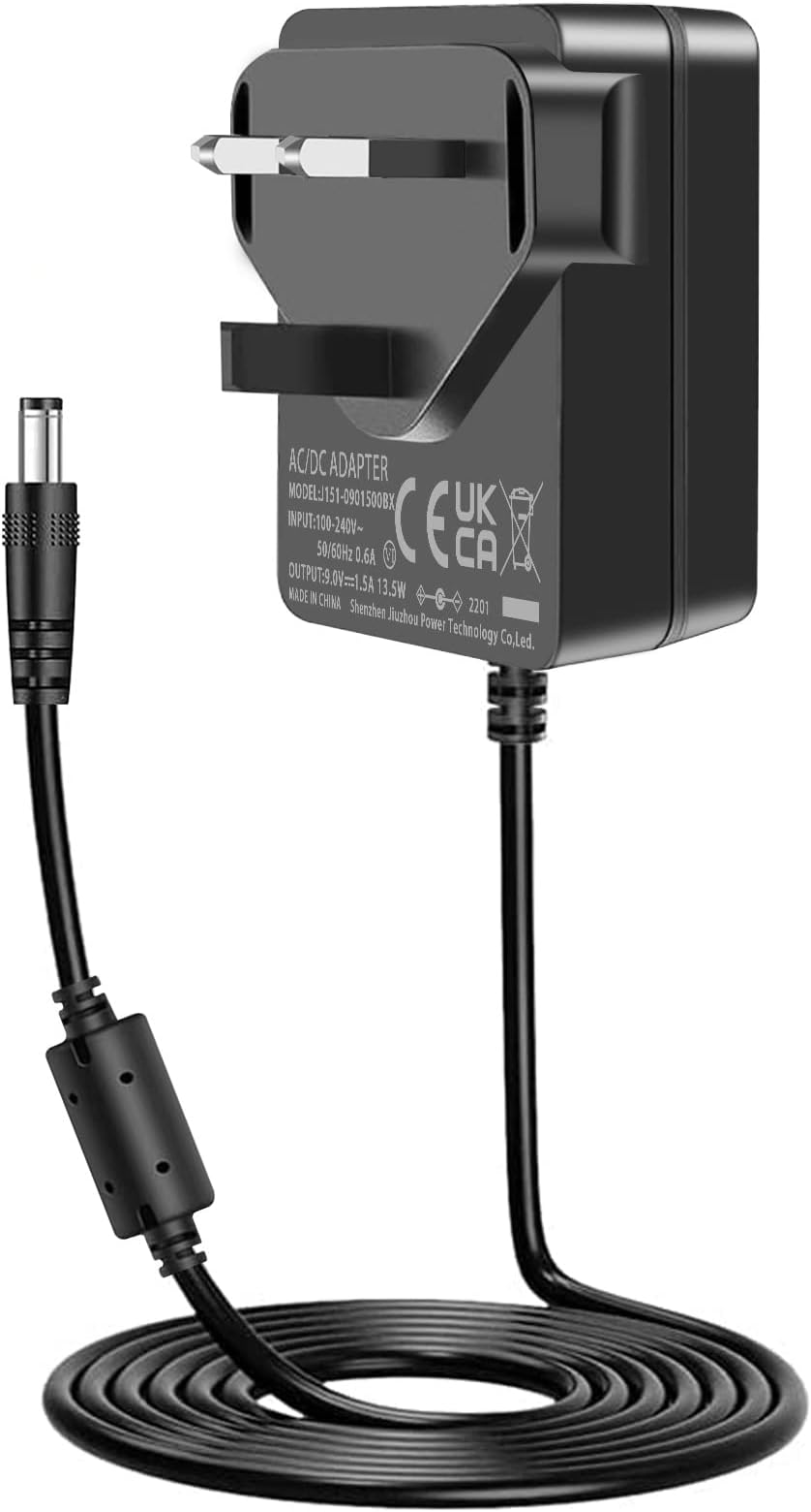 AmzFwing 9V AC Adapter for Brother P-Touch Label Makers, for PT-D210 PT-H110 PT-E100 PT-D200 PT-2030VP PT-1290 PT-1880 Power Cord, Replaces Brother Charger AD-24 AD-24ES AD-20 AD-30.