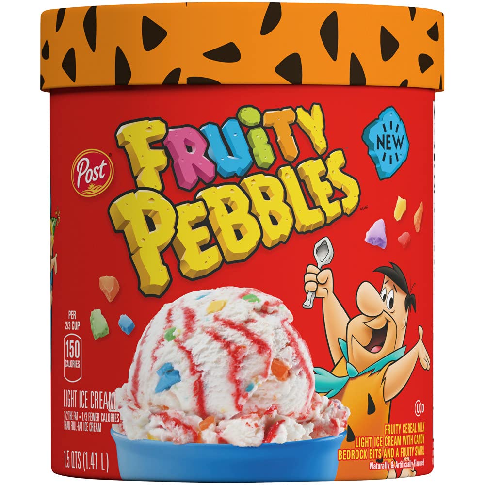 Fruity Pebbles Fruity Cereal Ice Cream, 48 Fl Oz (Frozen