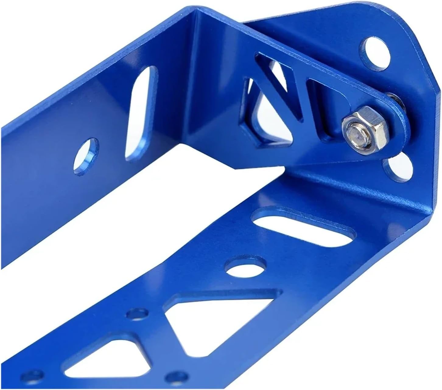 License Plate Frame Aluminum Power Racing Styling Rotating Frames Tag Holder Universal Adjustable Compatible for Golf(Black)