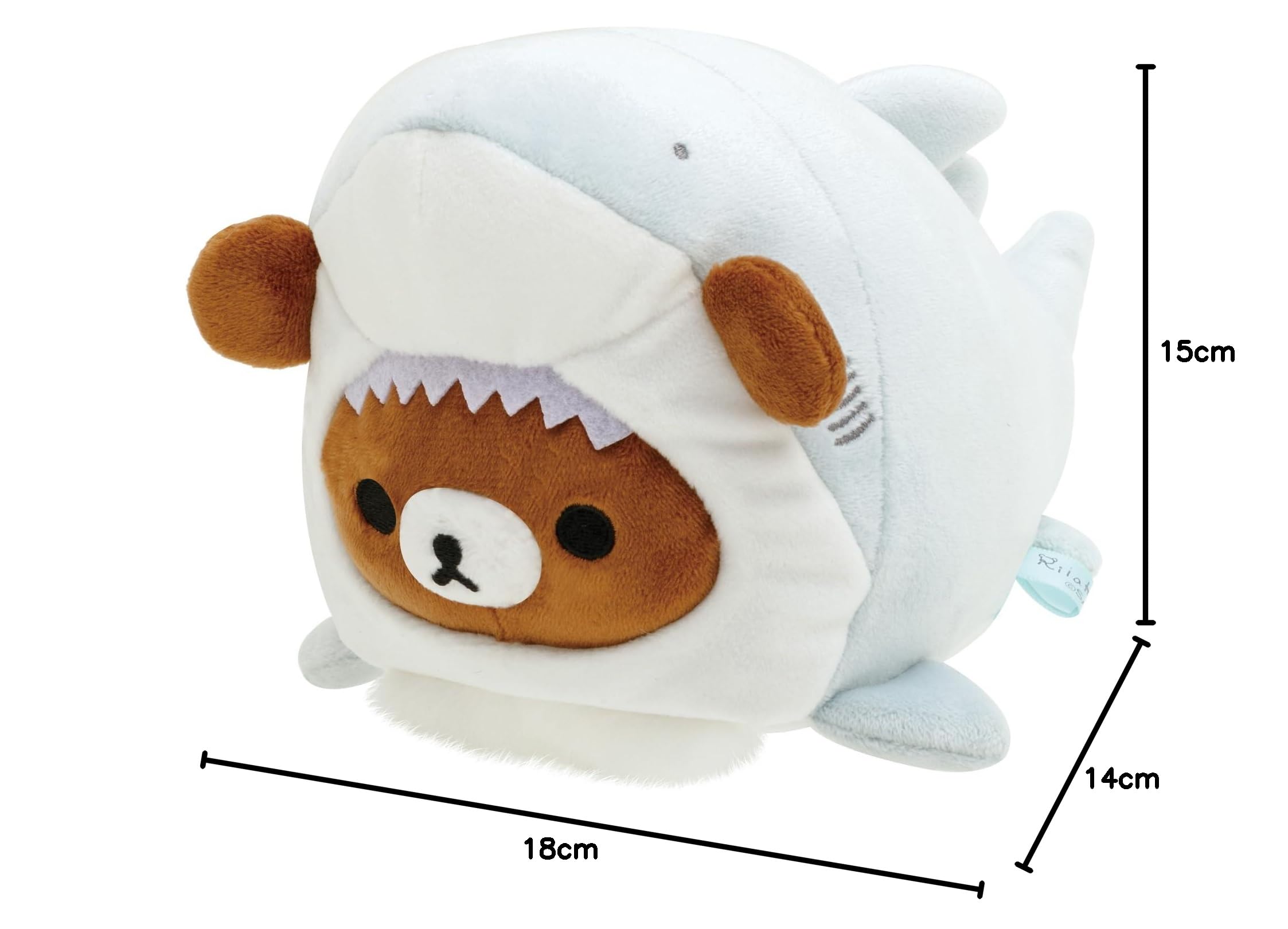 Amazon.co.jp: サンエックス リラックマ ぬいぐるみS チャイロイ