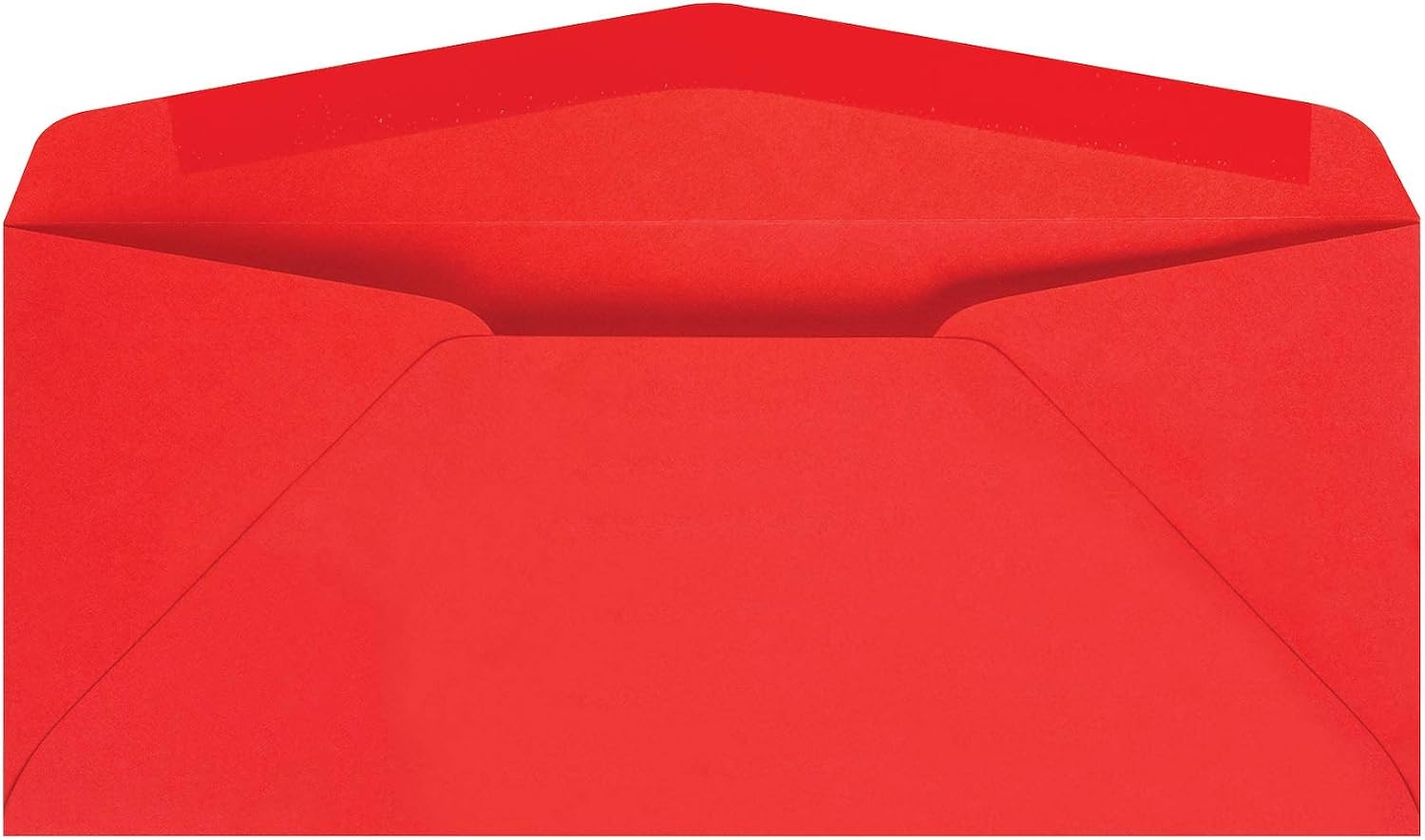 Quality Park Colored Envelope, Traditional, #10, Red, 25 per Pack (11134)