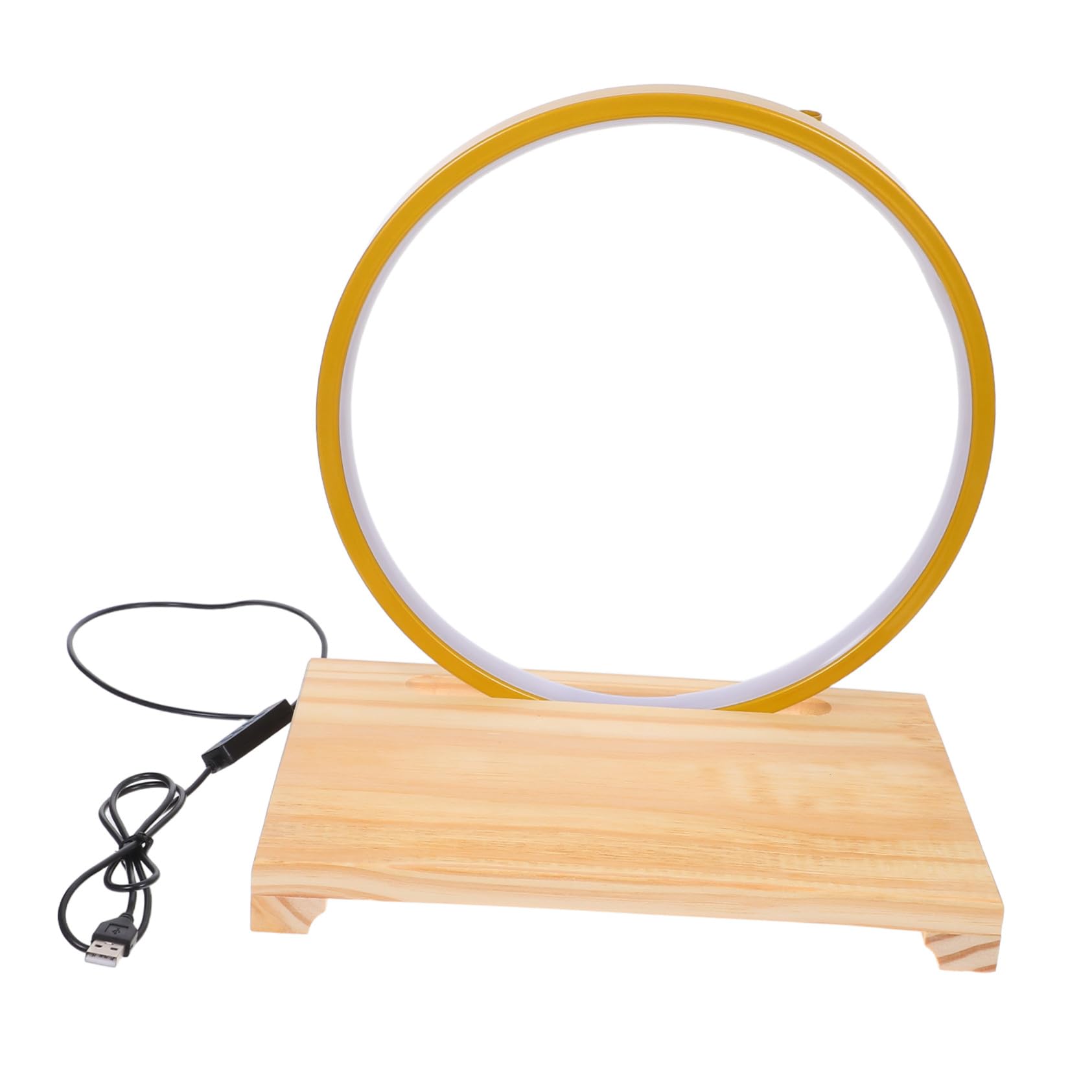 Base lampe décorative LED pour statue et support de présentation