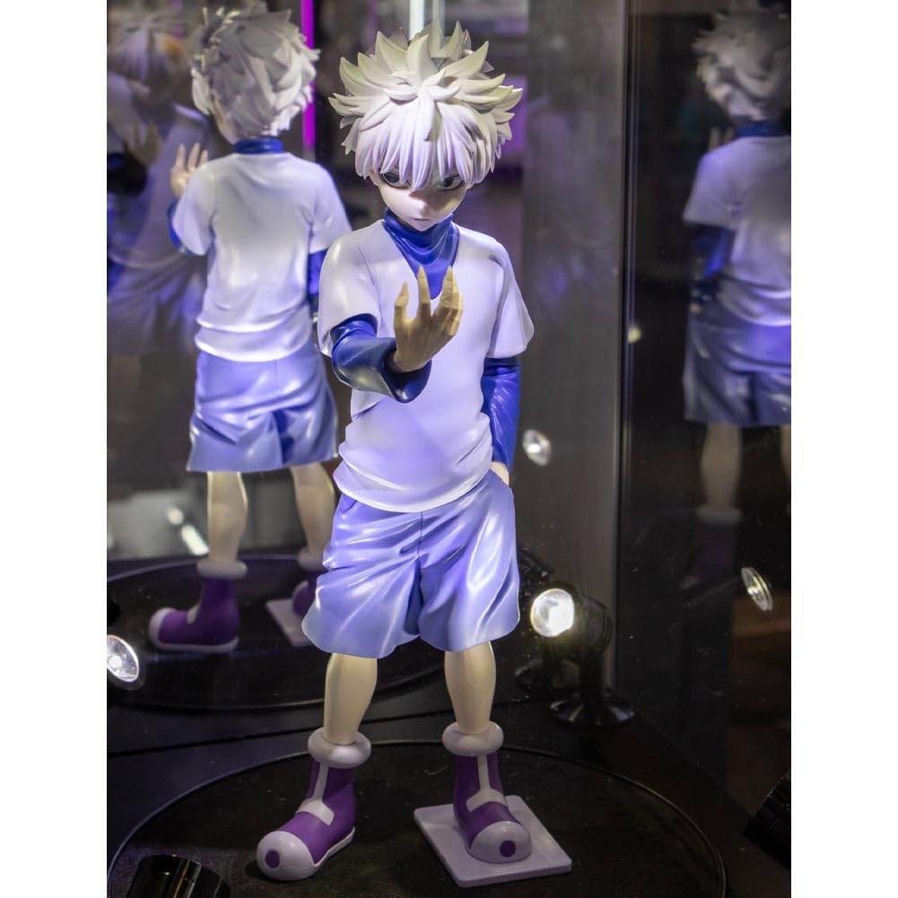 Killua Zaoldyeck figurka anime PCW model Killua Zoldyck/Gon Freecss figurka stojąca poza, statuetka kolekcjonerska, dekoracja, prezent, 25 cm