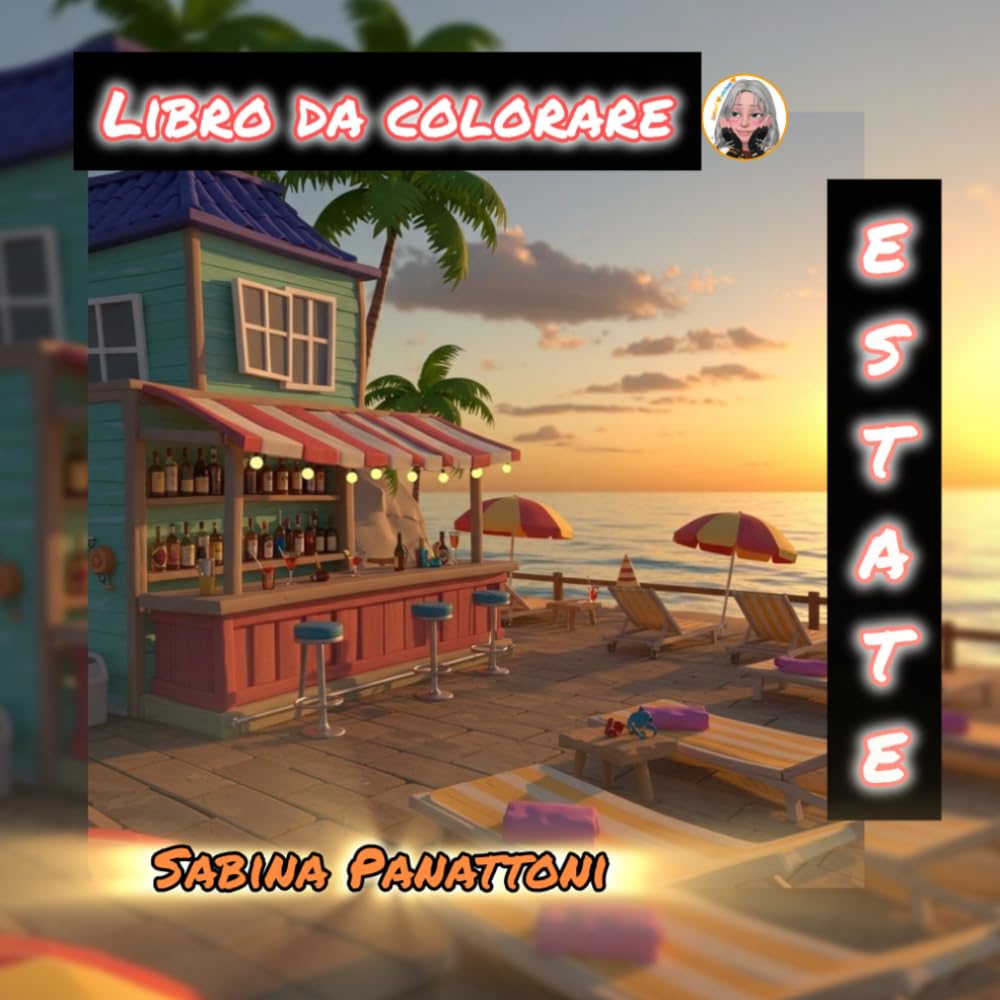 Estate: Libro da colorare