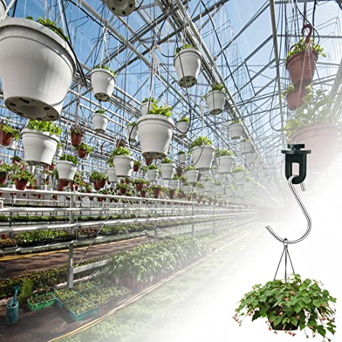 Elane 30 Pcs Greenhouse Hooks And Greenhouse Twist Clips,Plastic Greenhouse Fixing Clips Greenhouse Insulation Accessories For Outdoor Garden Hanging Plants. #TOP4