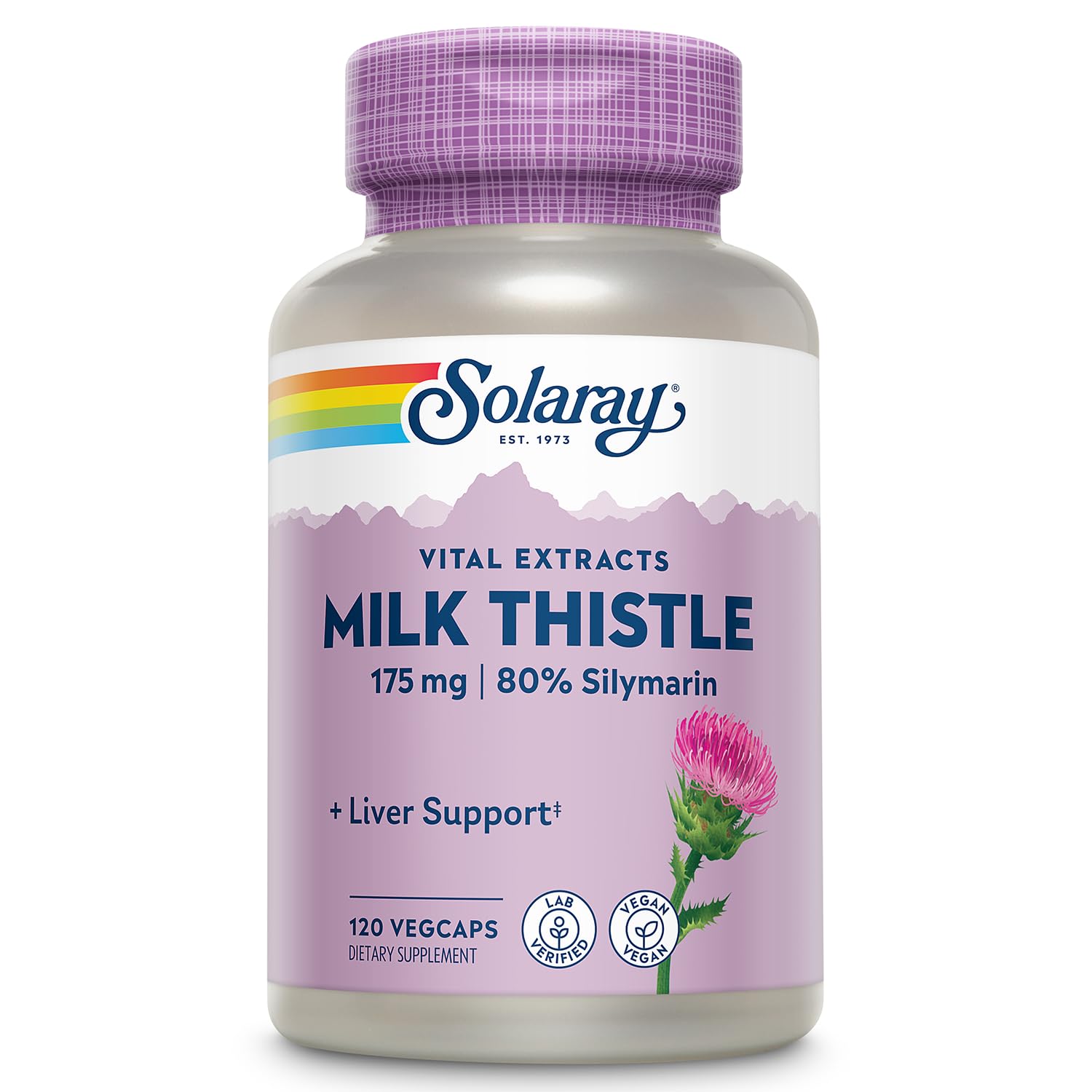 Milk Thistle Extract Supplement, 175mg, 120 Count