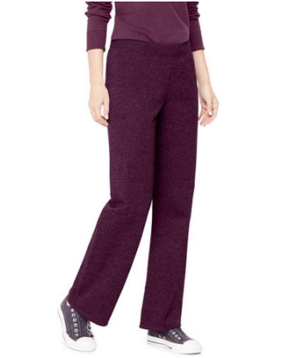 Hanes Women's Fleece Pant Open Leg 
