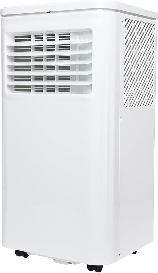 Portable Air Conditioner, 10000BTU Portable AC Unit Cool Up to 450 Sq.Ft, 115V, LED Display &Remote Control, 360° Wheels/Installation Kits, 3 In 1 AC Cooling, Dehumidifier, Fan for Bedroom Office