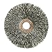 Crimped Wire Wheel Wire Brush, Arbor, 1-1/2"
