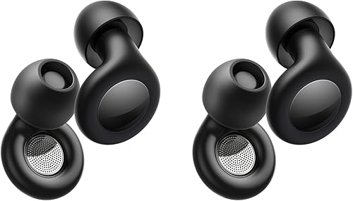 Miniatura 24 de Tapones para los oídos para dormir con cancelación de ruido, tapones de silicona reutilizables para reducir el ruido con 8 puntas para los oídos