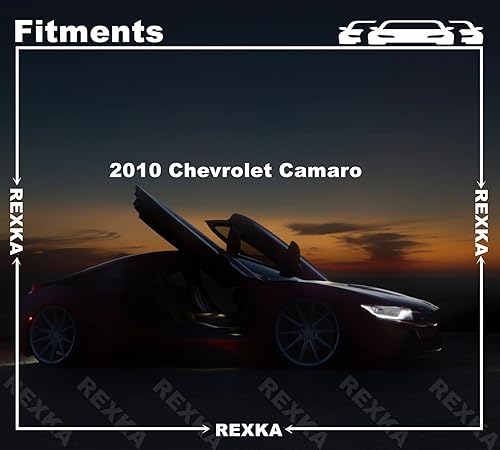 Miniatura 3 de Rexka Clip de moldeo de panel basculante de nailon blanco con sellador para GM 11610495 Chevrolet Camaro Pontiac G6 y Grand Prix