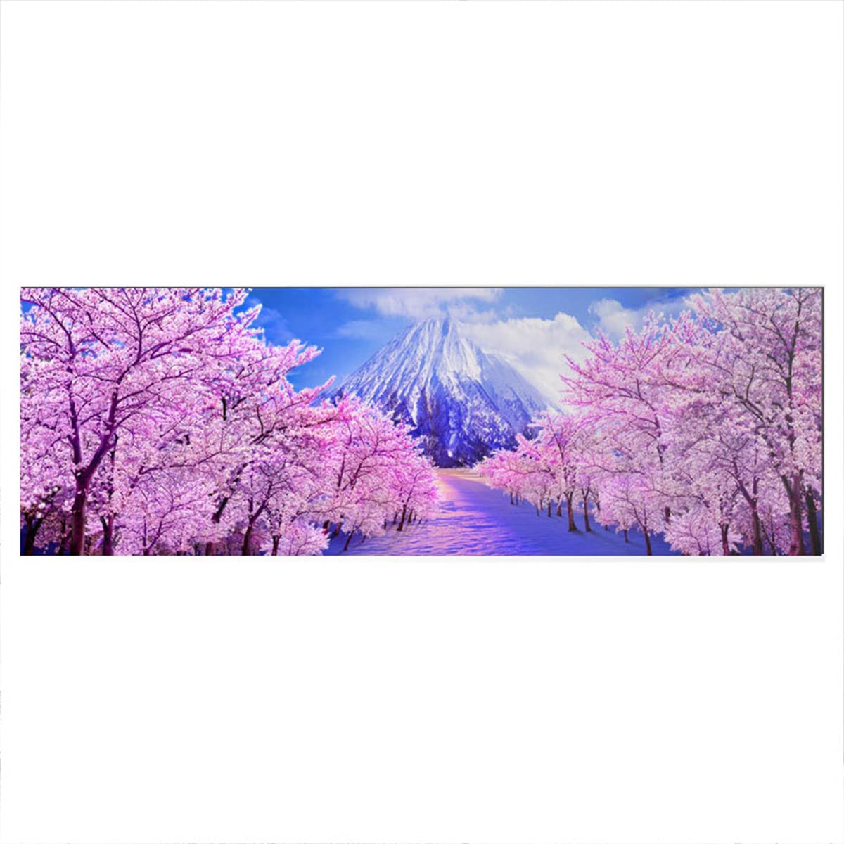 Instarry DIY 5D Diamond Painting Grand Format Cerisier Aesthetic Room Decor 150x60 Cm