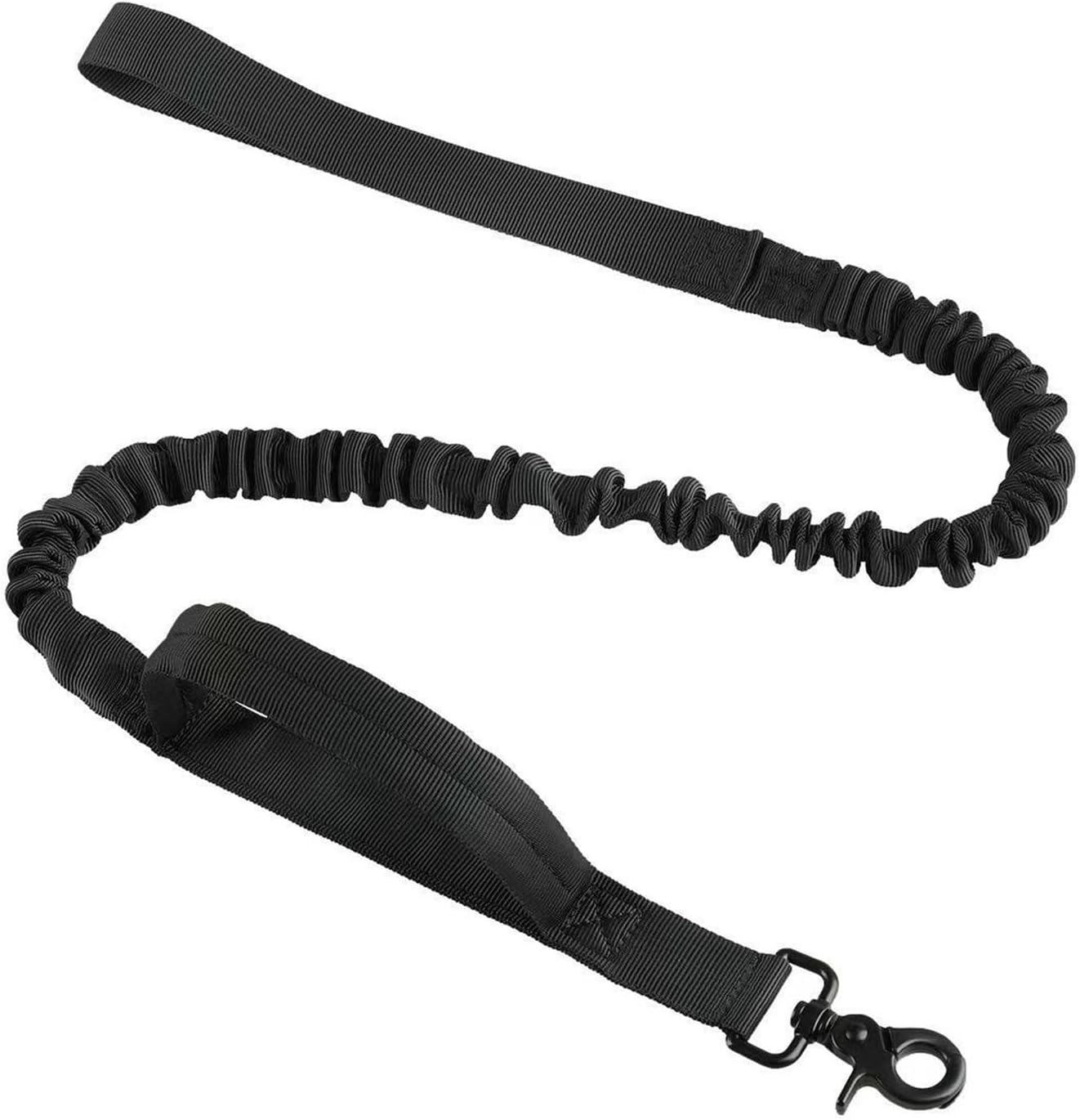 Dog Running Waist Leash with Waist Bag, Elastic Retractable Belt, Reflective Buckle Nylon Pet Traction Rope(Green)