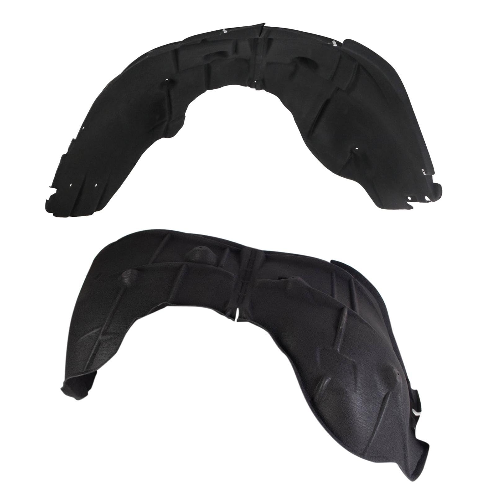 TRQ Front Driver and Passenger Side Inner Fender Liner Set 2 Piece | For 2019-22 Chevrolet Silverado 1500 2022 Silverado 1500 LTD