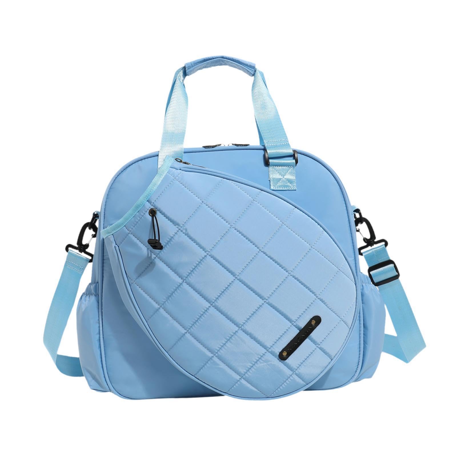 Borsa da Tennis Estremamente spaziosa, per trasportare Racchette, Attrezzatura da Badminton e Oggetti Personali. Dispone di Ampio Spazio di archiviazione e Tasca Interna