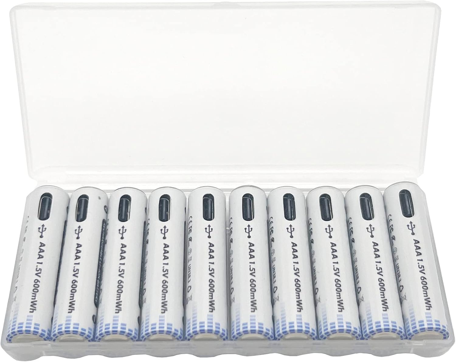 AA 1.5V 2200mAh Batteries 10 Count Pack, Double A Battery with high Capacity Wide Range Used