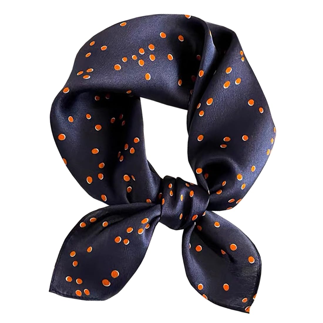 ANDANTINO 100% Mulberry Silk Scarf -21” Square Neckerchief with Gift Packed