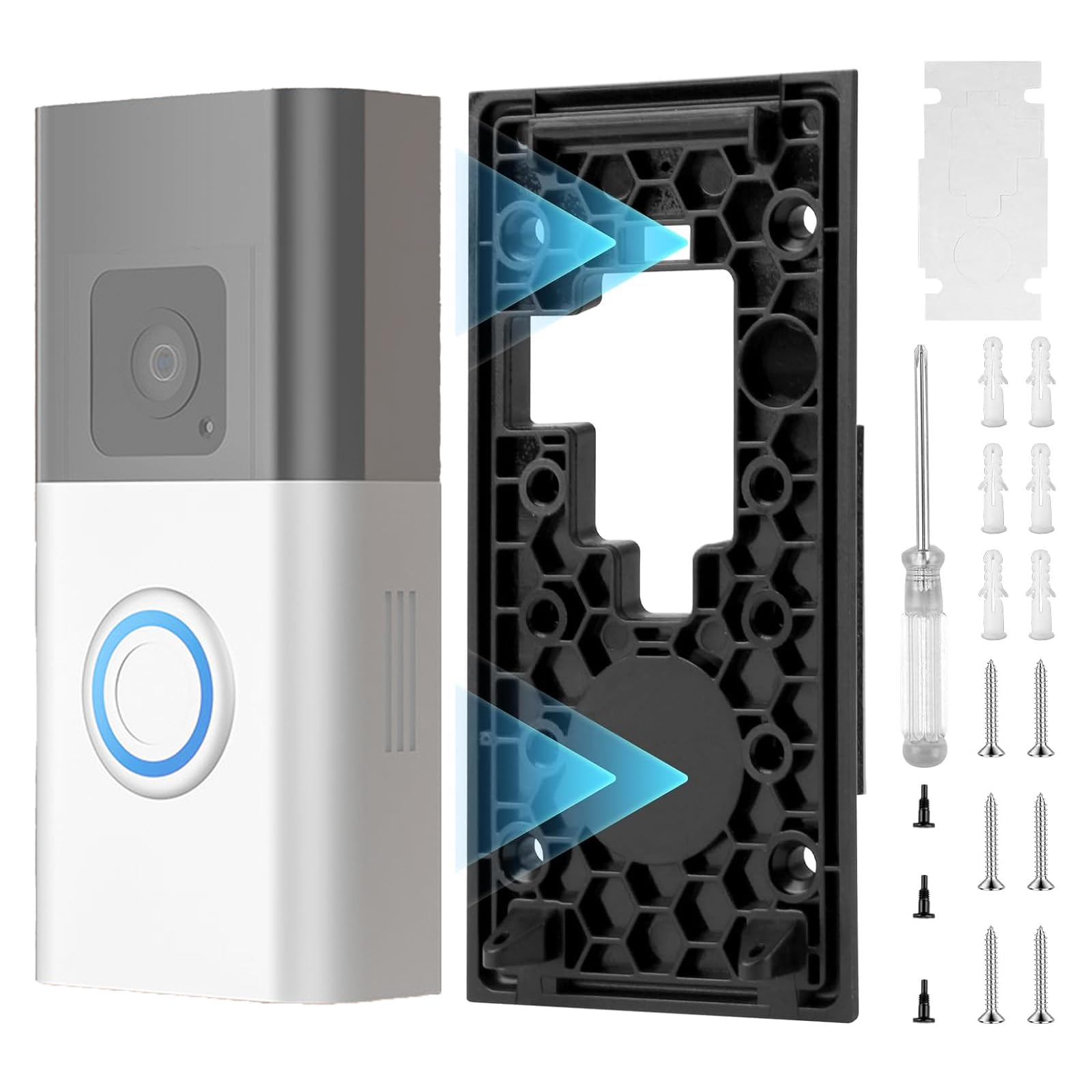 Ring Plug-in Adapter 2e Generatie Wit kopen? | Video deurbellen