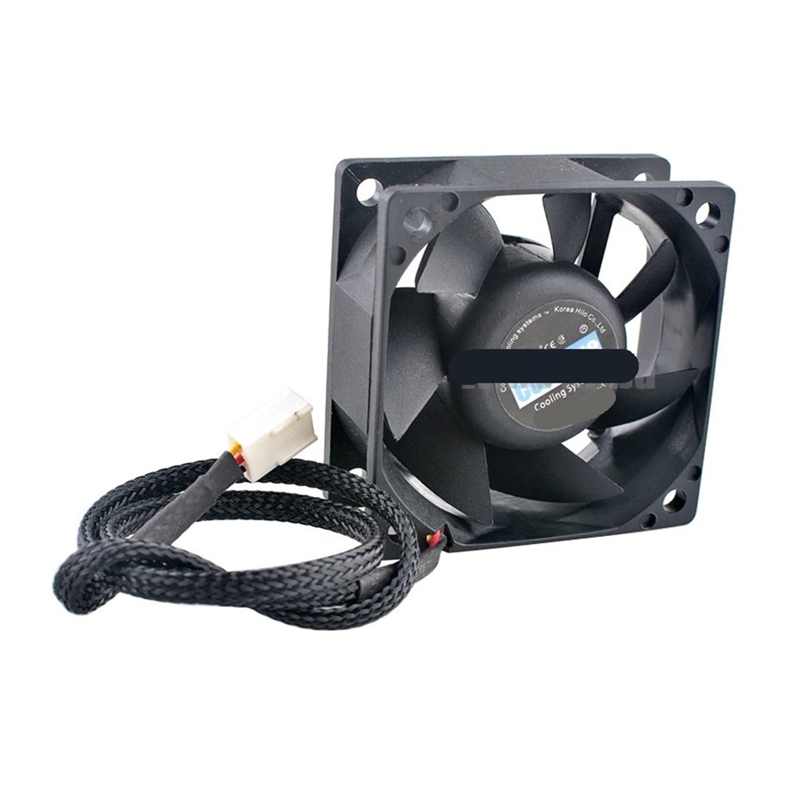 JJKKOZVQF Cooling Fan 6cm 60mm 60x60x25mm DC12V 0.14A 3-Pin 2200 Chassis CPU Power Supply Fan