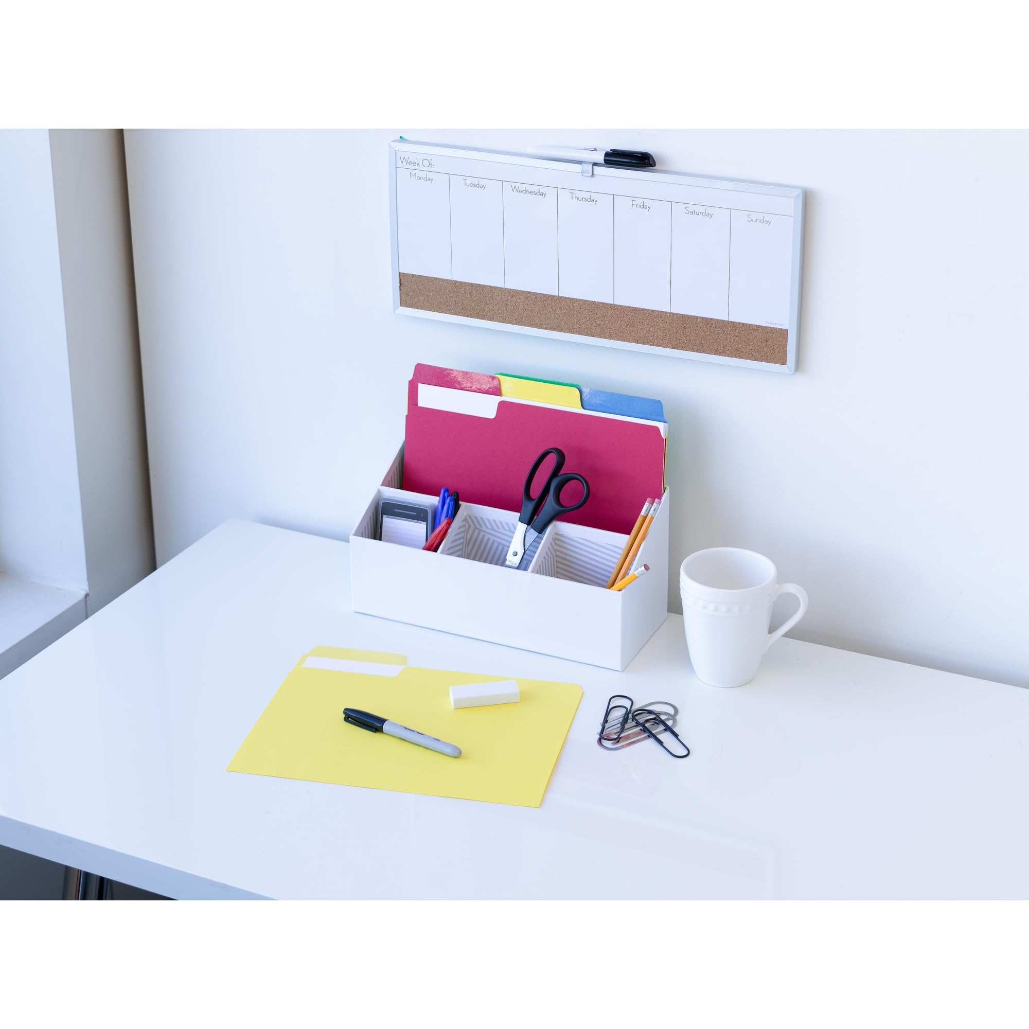 Smead Erasable SuperTab File Folder, Erasable Oversized 1/3-Cut Tab, Letter Size, Assorted Colors, 24 per Pack, (10480) - Image 4
