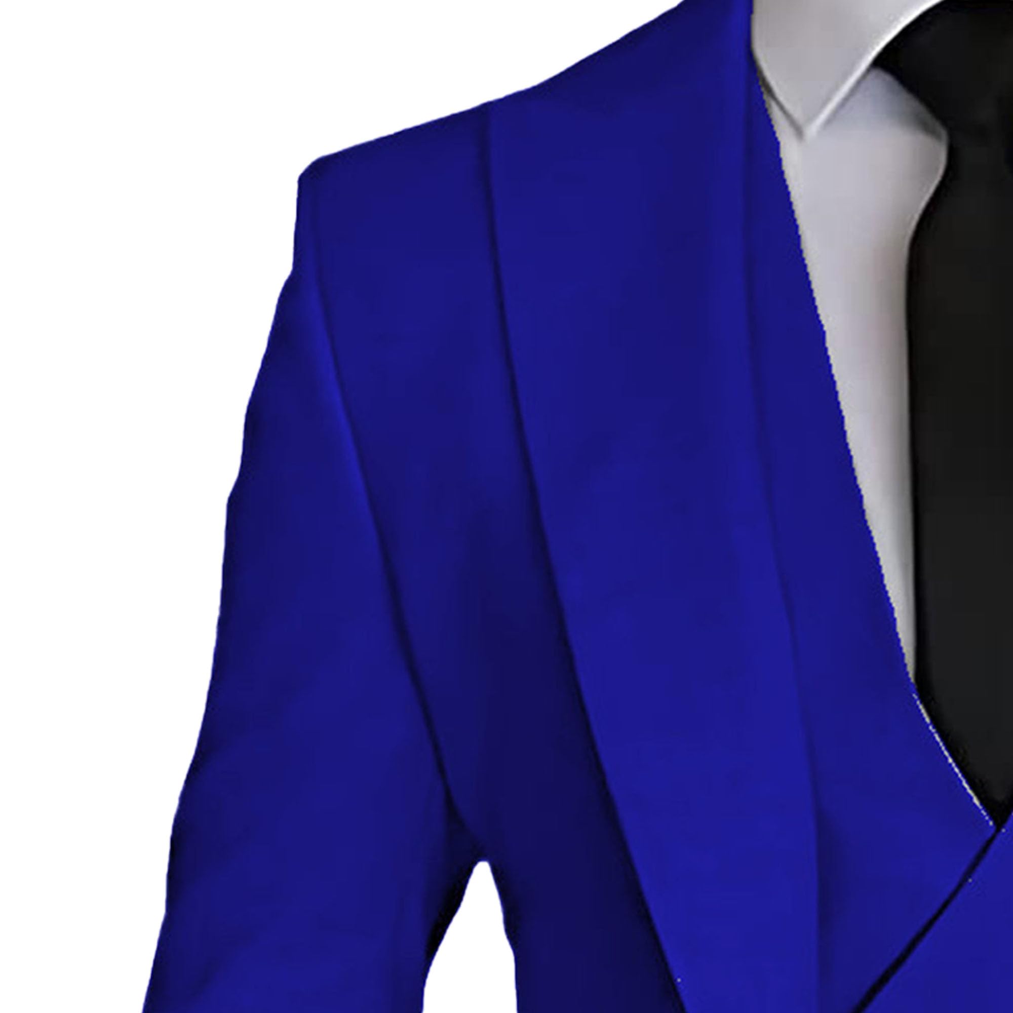 Abito elegante 3 pezzi per Uomo Set di Prom di Matrimonio a Doppio Petto 1 Fibbia Giacca Gilet Pantaloni Set Formale