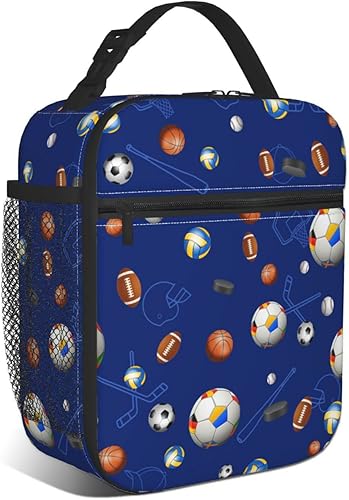 Lonchera personalizada, lonchera personalizada para niñas, niños, adolescentes, hombres y mujeres, regalos personalizados, multicolor