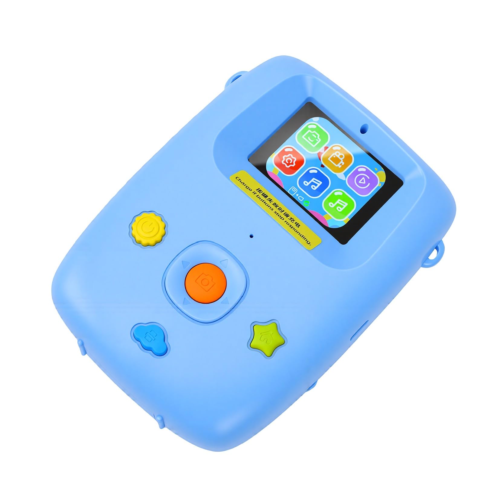 Sxhlseller Kids Instant Print Camera 48MP 1080P HD Video Magnetic Selfie